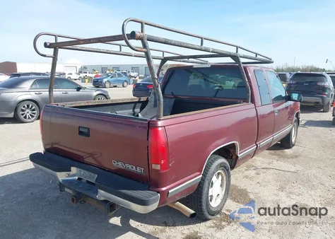 1998 Chevrolet C1500 Fleetside z USA, uszkodzony, nr VIN 2GCEC19R5W1151255